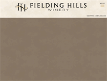 Tablet Screenshot of fieldinghills.com